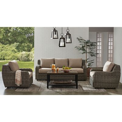 Member's Mark Athena 4-Piece Deep Seating Set - Sam's Club