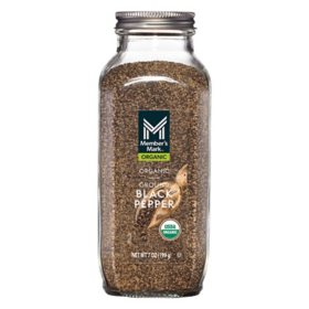 Member's Mark Organic Ground Black Pepper, 7 oz.