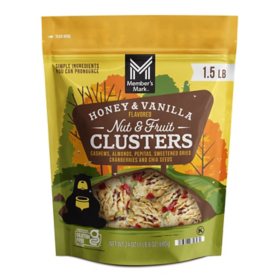 Member's Mark Honey Vanilla Nut and Fruit Clusters, 24 oz.