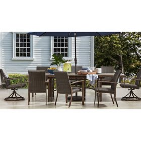 Member's Mark Fremont 9-Piece Extension Dining Set 