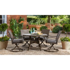  Member's Mark Newcastle 5-Piece Round Patio Dining Set