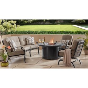 Member's Mark Hastings 4-Piece Fire Chat Set