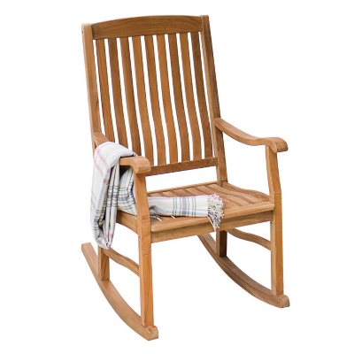 Members mark teak rocking chair sale