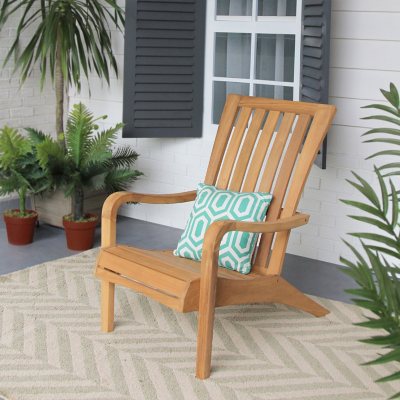 Member s Mark Teak Adirondack Chair Sam s Club