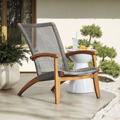 Member's Mark Teak & Rope Adirondack Chair - Sam's Club