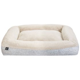 Member's Mark Bolster Pet Bed, Choose Size & Color