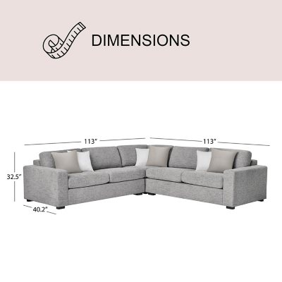 Sam's club deals sectional couch