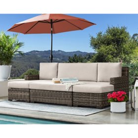 Member's Mark Halstead 4-Piece Sectional Set with Sunbrella Fabric