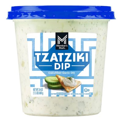 Member's Mark Cucumber Garlic Dill Tzatziki Dip, 24 oz. Sam's Club