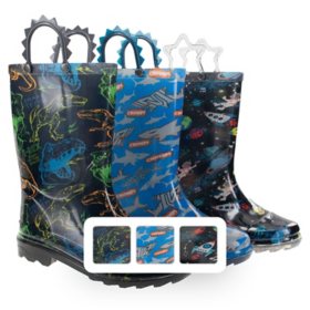 Member's Mark Boys Light Up Rain Boot