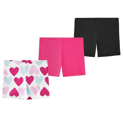 Girls Solid Shorts Under Dress Dance Bike Shorts for Playground