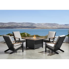 Member's Mark Vista 5-Piece Seating Set with Fire