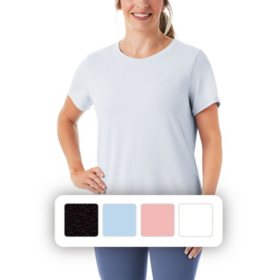 Member's Mark Women's Short Sleeve Crewneck Active Tee