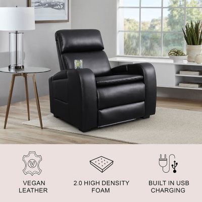 Member s Mark Maxwell Modular Theater Recliner Black Sam s Club