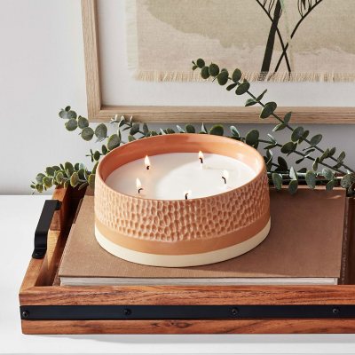 Ceramic Wax-Filled Scented Candle with 5 Wicks, 29 oz. - Sam's Club