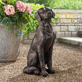 Member's Mark Sitting Labrador Dog Statue