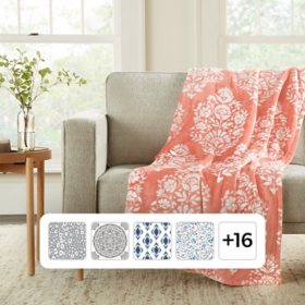 Member's Mark Lounge Throw, 60" x 70", Assorted Designs