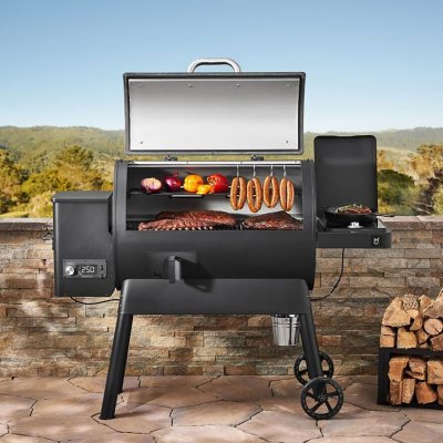 Member's Mark 36 Pellet Smoker with Induction Burner and Smoke Tray -  Sam's Club