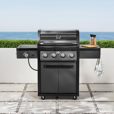Memberâ€™s Mark Pro Series 4-Burner Gas Grill with Thermostatic Control