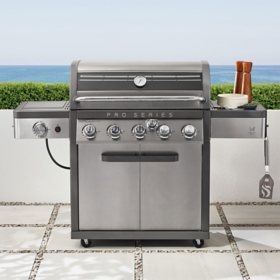 Member’s Mark Pro Series 5-Burner Gas Grill with Thermostatic Control