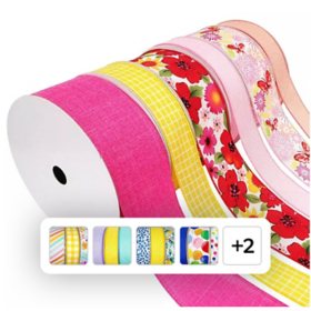 Member's Mark Premium Spring Ribbon (6pack) Assorted Styles 