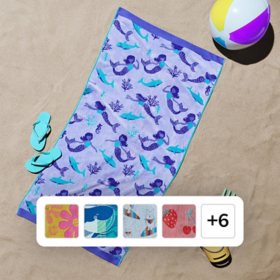 Member's Mark Kids' Beach Towels, Assorted Designs (Set of 2)	