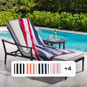 Member's Mark Cabana 2pk Beach Towels, 40" x 72", Assorted Colors  