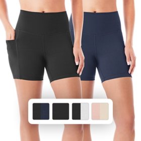 Member's Mark Women's 2-Pack Bike Shorts