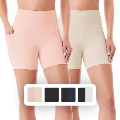 Member's Mark Ladies 5 Bike Shorts (2 pk.) - Sam's Club