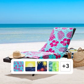Member's Mark Oversized 2pk Beach Towels, 40" x 72", Assorted Designs