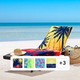 Member's Mark Oversized 2pk Beach Towels, 40" x 72", Assorted Designs