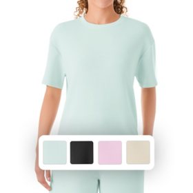 Hue Ladies Long Sleeve Tunic Tee - Sam's Club  Long sleeve tops casual, Leggings  tee, Tunic tee