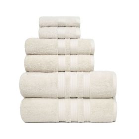 Member's Mark Hotel Premier 6-Piece Towel Set, Assorted Colors 