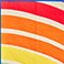Retro Rainbow, variant on Member's Mark Oversized 8' x 8' Outdoor Blanket