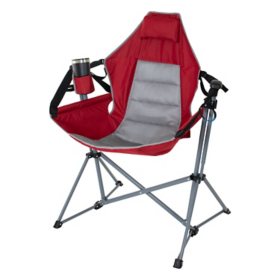 Member's Mark Swing Lounger Camp Chair, 300 lbs. Capacity (Assorted Colors)