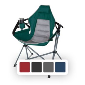 Member's Mark Swing Lounger Camp Chair, 300 lbs. Capacity, Choose Color