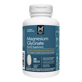 Member's Mark Magnesium Glycinate with L-Theanine Tablets, 180 ct.