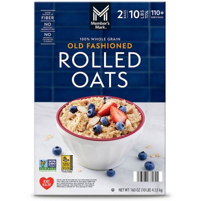 Member's Mark Old Fashioned Rolled Oats (10 lbs.) - Sam's Club