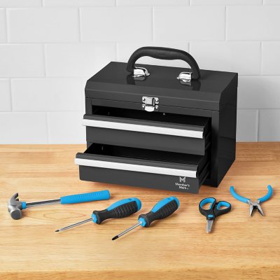 Member's Mark 11 Toolbox With 5-Piece Tool Set, Various Colors