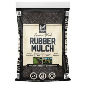 38.5 cu. ft. Mocha Brown Rubber Mulch 38.5 cu. ft. Mocha Brown Rubber Mulch