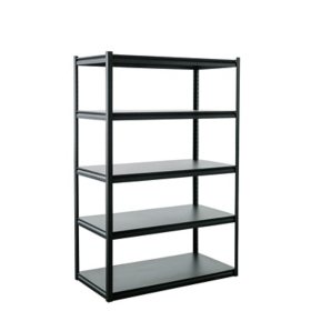 Member's Mark 5 Tier Storage Shelf, 48" W x 24" D x 72" H 