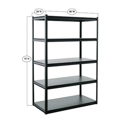 5 tier hot utility shelf