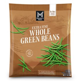 Member's Mark Extra Fine Whole Green Beans, 16 oz., 5 pk.