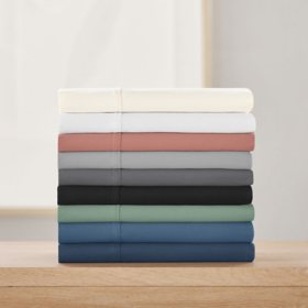 Member's Mark Performance 500-Thread-Count Solid Sheet Set, Assorted Sizes