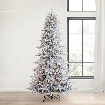 Member's Mark 9' Flocked Aspen Pre-Lit Christmas Tree - Sam's Club