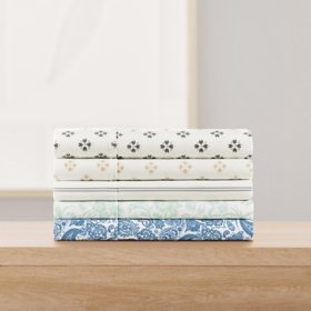 Member's Mark 500-Thread-Count Performance Printed Sheet Set, Assorted Sizes	
