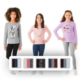 Member's Mark Girls 3-Pack Cotton Leggings