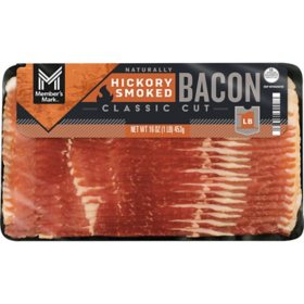 Member's Mark Naturally Hickory Smoked Bacon, 3 lbs.