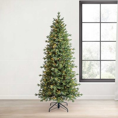 Member's Mark 7' Linden Fir Slim Pre-Lit Christmas Tree - Sam's Club