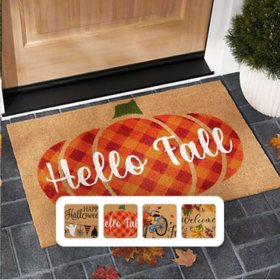 Member's Mark Harvest Printed Doormat, Assorted Styles